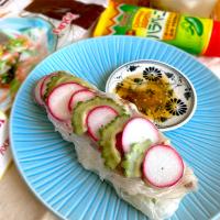 生春巻き(ゴーヤ・ラディッシュ・ひき肉)